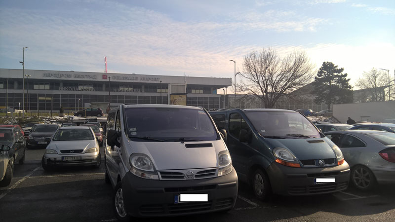kombi prevoz do aerodroma Nikola Tesla